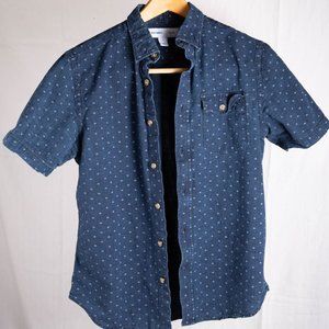 Men's Small Button-up Cotton Old Navy Shirt